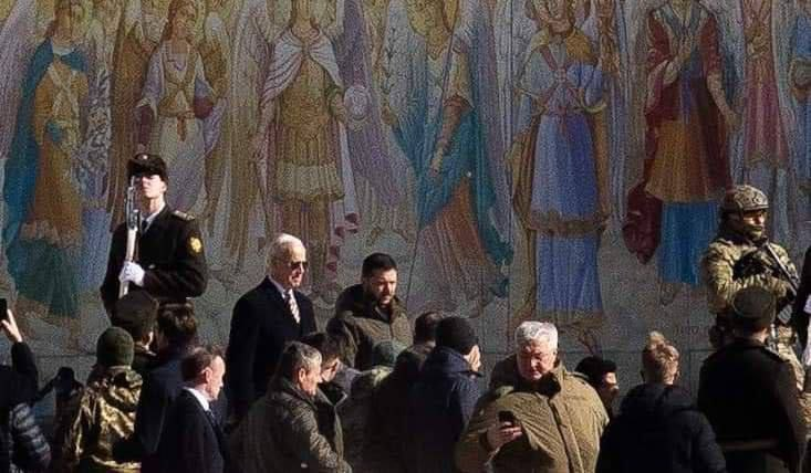 Джо Байден приехал в Киев