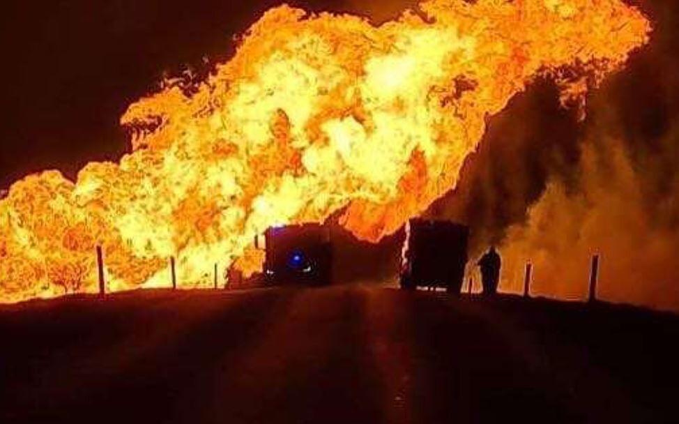 Ремонт газопровода в Пасвальском районе Литвы после взрыва завершен