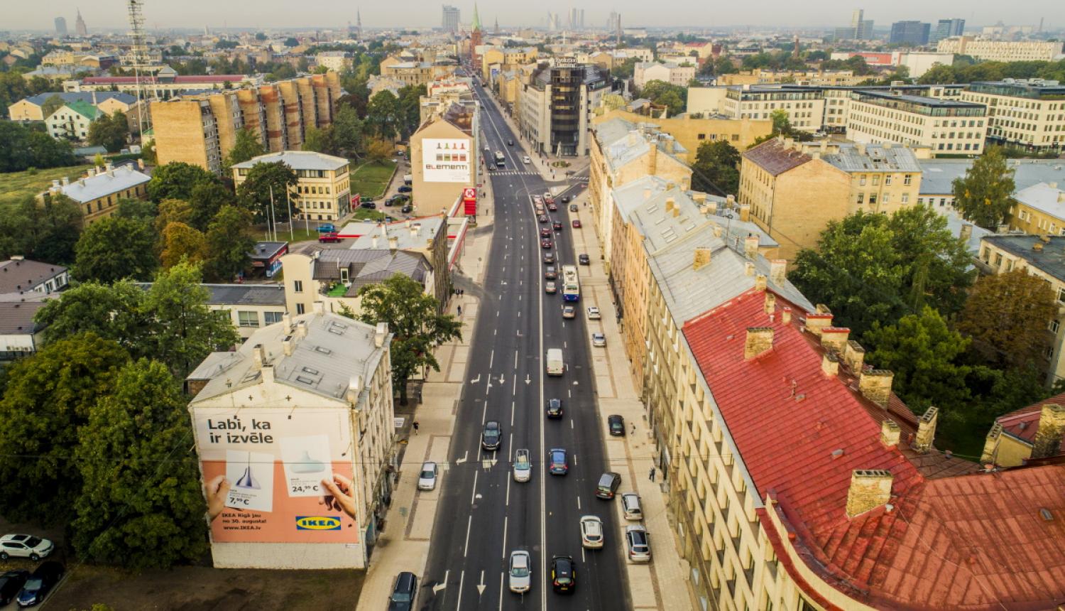 Жара. Рижские улицы начнут поливать ночами
