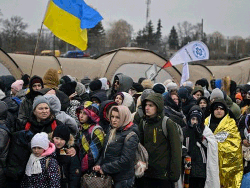 Война в Украине: более 10 миллионов беженцев Война в Украине: более 10 миллионов беженцев