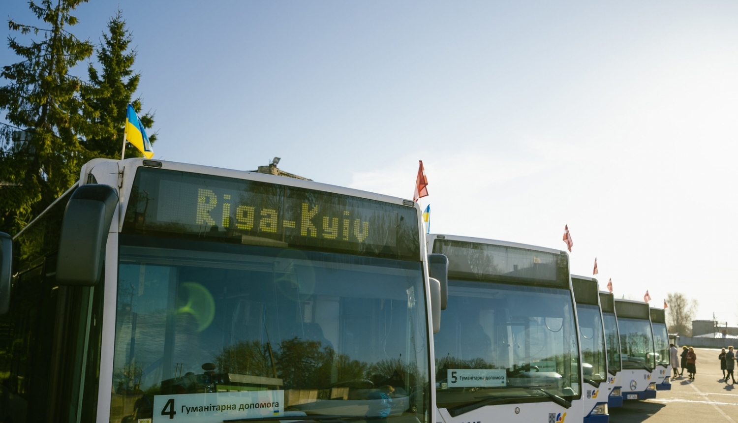 Рижская Дума дарит Киеву 10 автобусов