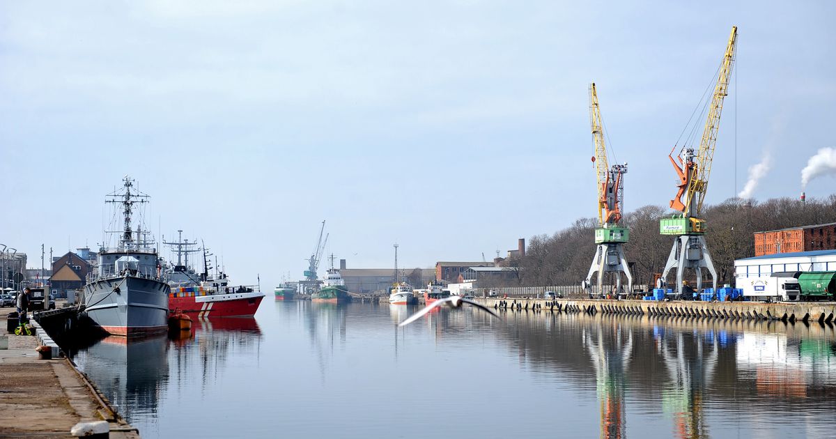 В Салацгривском порту за полгода перевалено на 40,7% больше грузов