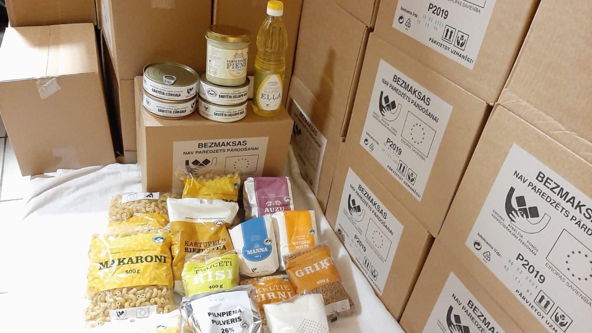 Количество продуктовых наборов для нуждающихся сокращено не будет