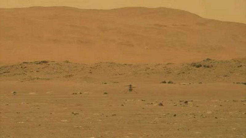 Вертолет на Марсе: аппарат NASA успешно совершил первый полет