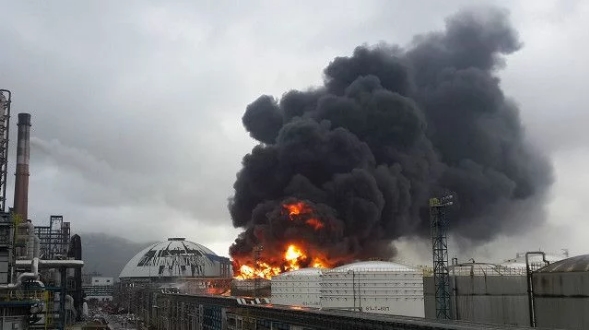 В Китае прогремел взрыв на химзаводе