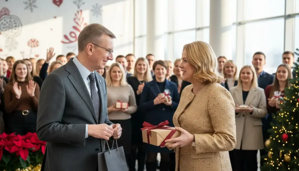Премьер и президент желают на Рождество сохранить сердечное тепло