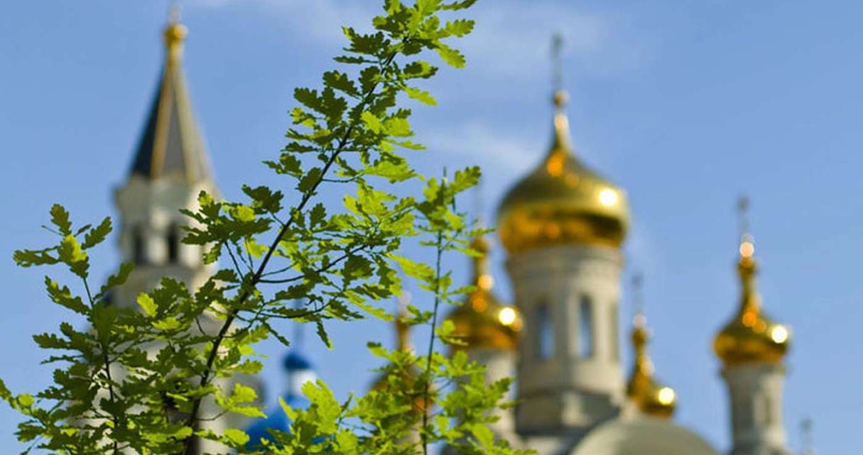Православные отмечают Троицу