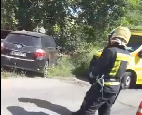 На шоссе в Болдераю авария - неосторожный обгон привел к трагедии