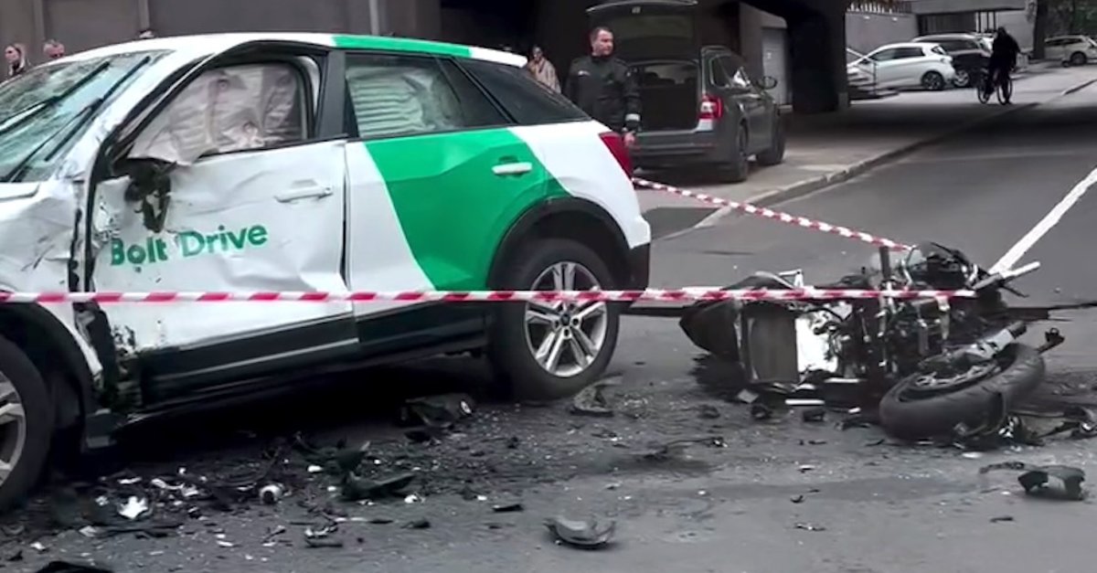 За сутки в центре Риги погибли два мотоциклиста