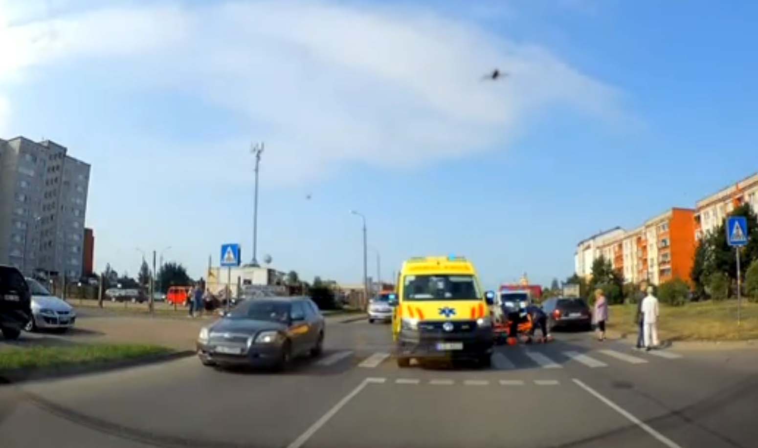 В Даугавпилсе в результате ДТП погибла женщина-пешеход