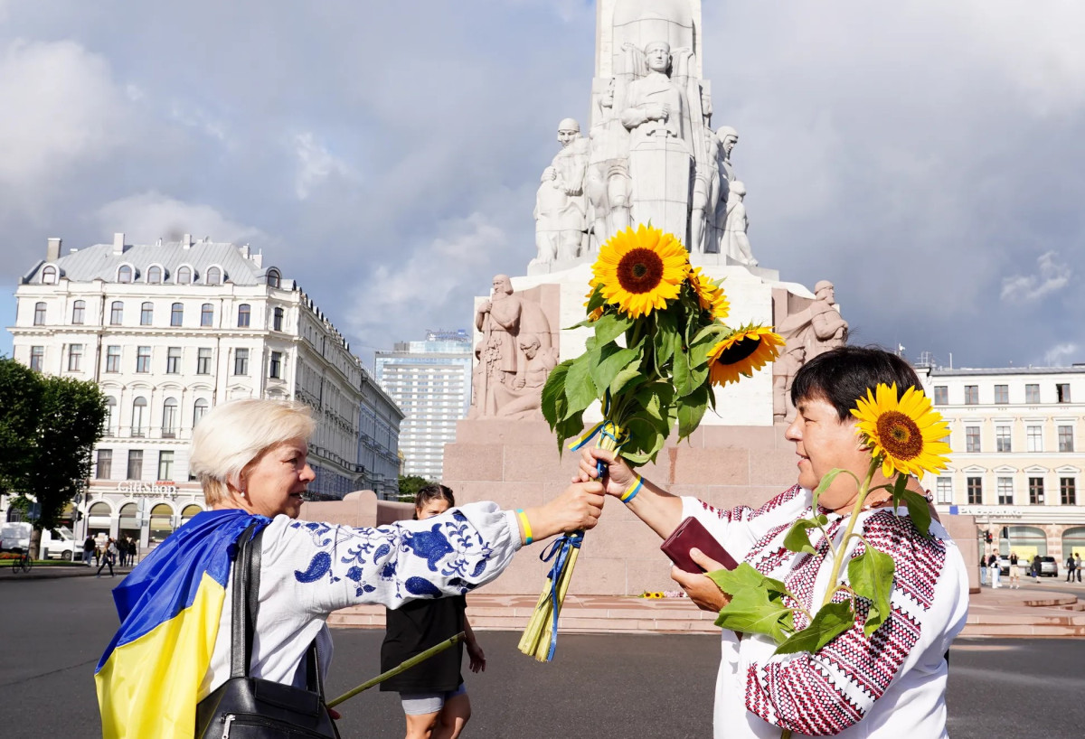 Нет точных данных о числе украинских беженцев в Латвии Нет точных данных о числе украинских беженцев в Латвии