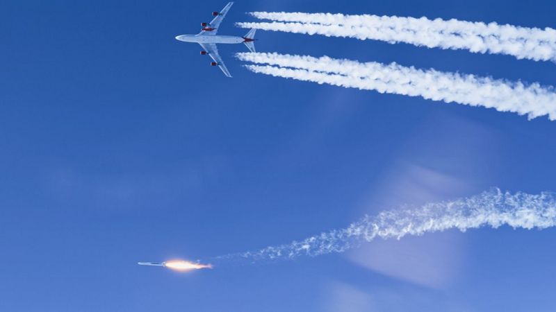 Компания Ричарда Брэнсона Virgin Orbit вывела в космос 10 спутников. Ракета стартовала с самолета