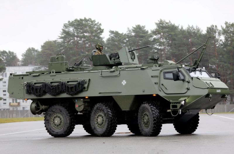 В Латвии получен крупный заказ на детали к бронетехнике Patria