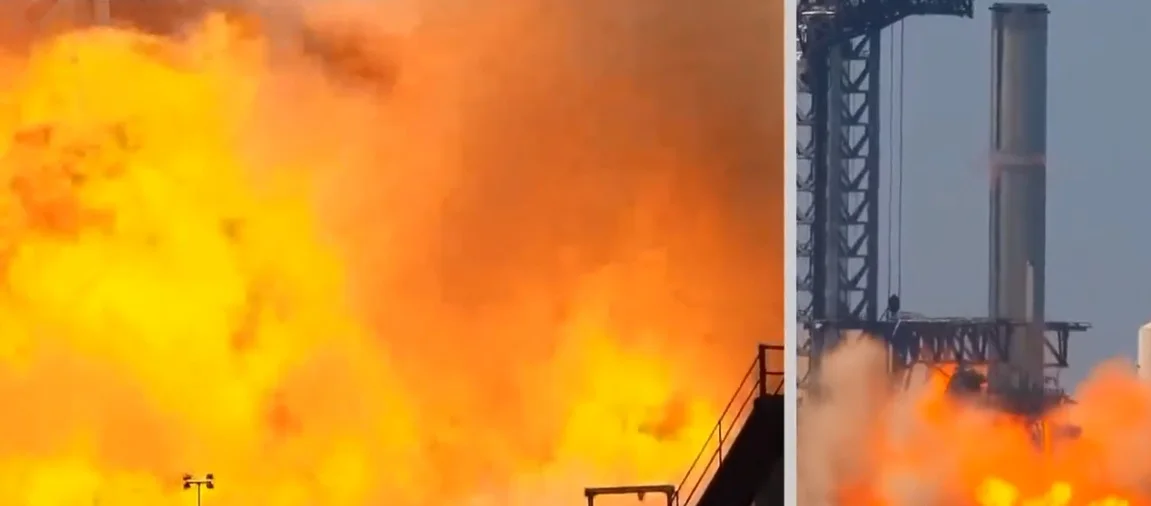 Ракета Илона Маска взорвалась на стартовой площадке