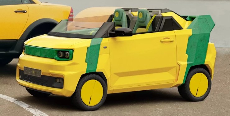 Латвийский Dartz Motorz презентовал крошечный электрокар
