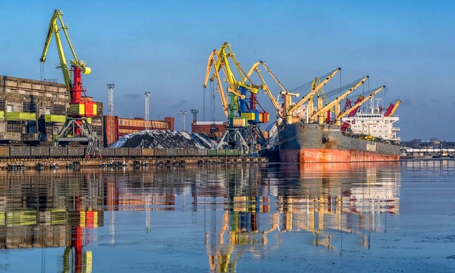 Грузооборот Вентспилсского порта за пять месяцев уменьшился на 29% Грузооборот Вентспилсского порта за пять месяцев уменьшился на 29%
