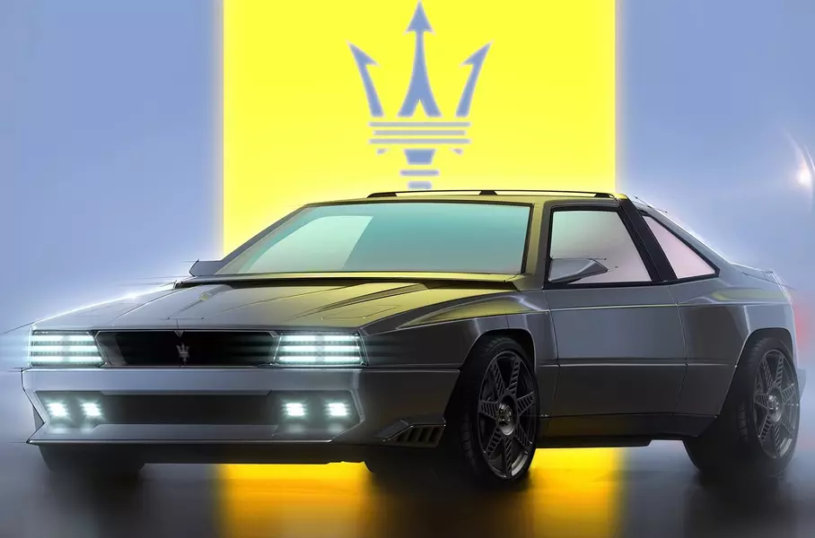 Maserati показала эскизы, по которым хочет вернуть к жизни фирменную версию купе Shamal 1990-х годов