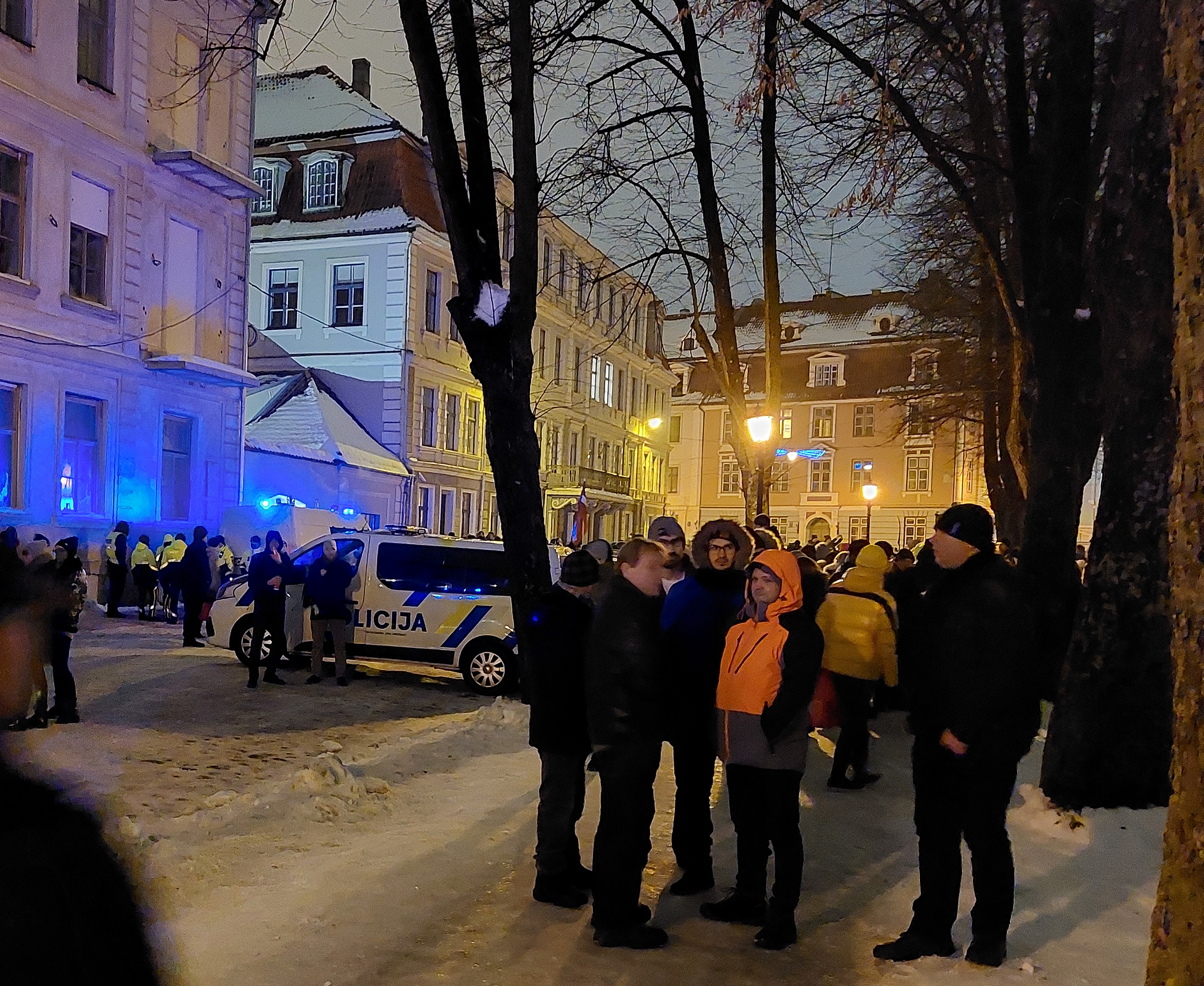 По итогам акции протеста у Рижского замка задержаны 16 человек