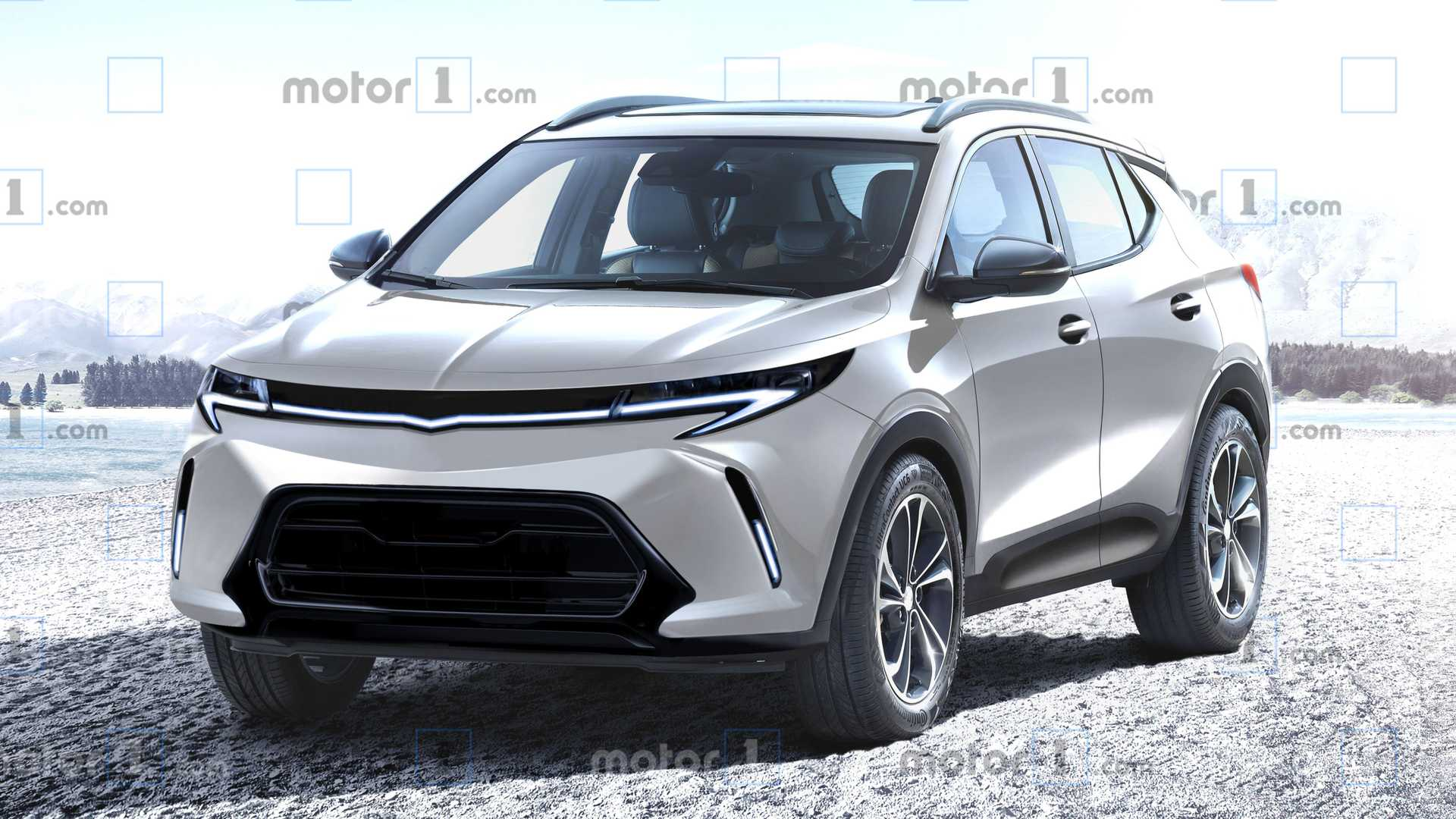 Chevrolet выставили тизер нового электрического кроссовера в TikTok