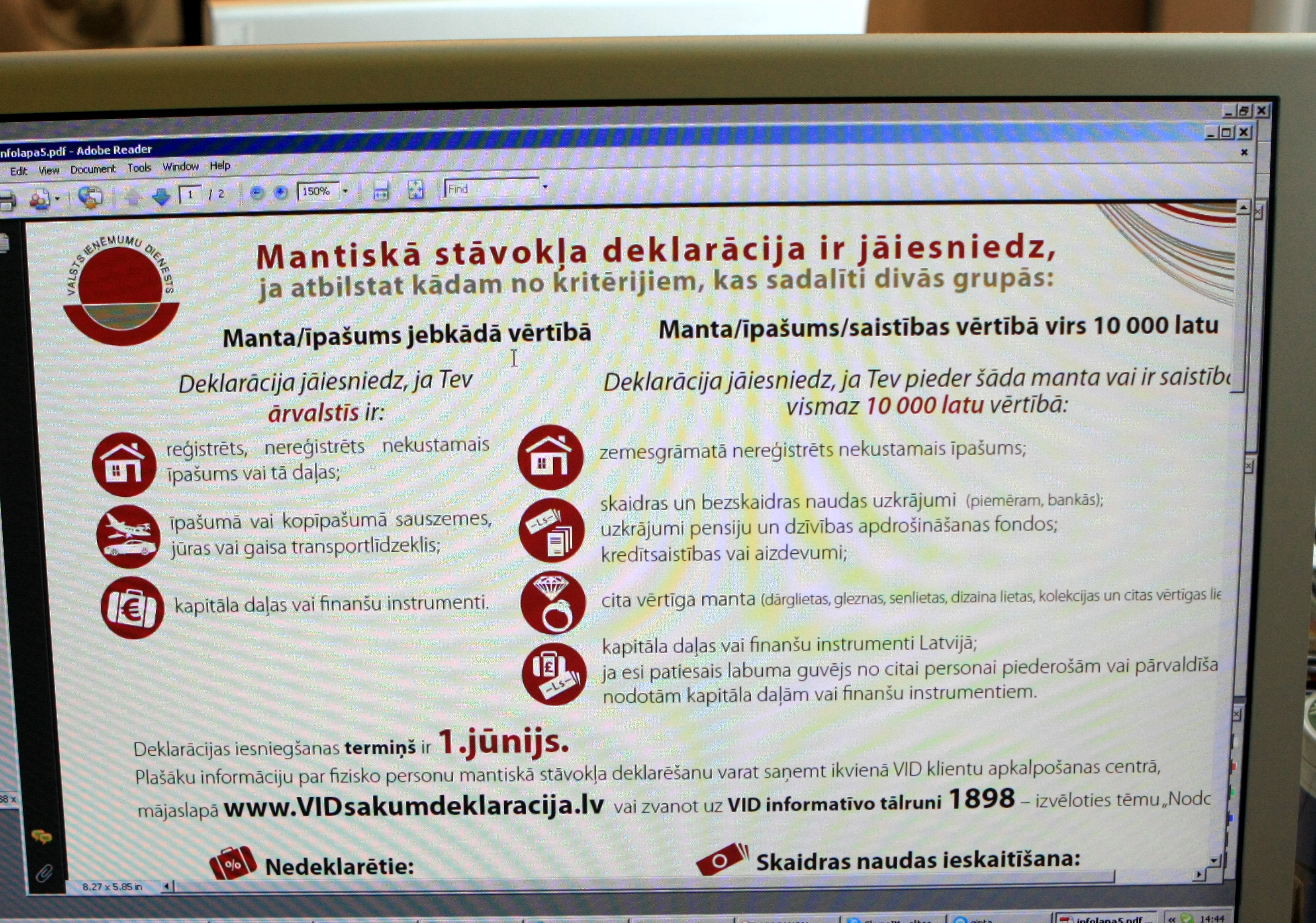 Sākas gada ienākumu deklarāciju iesniegšana