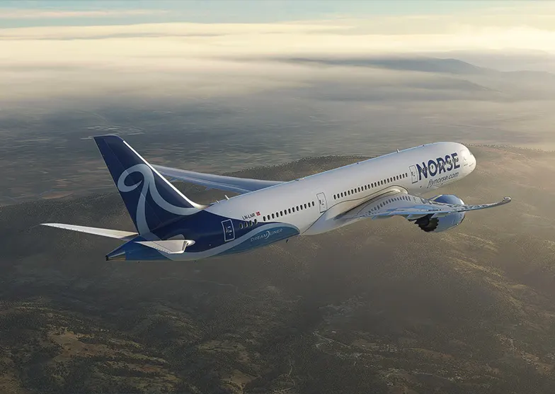 "Norse Atlantic Airways" в будущем планирует рейсы по маршруту Рига-Нью-Йорк