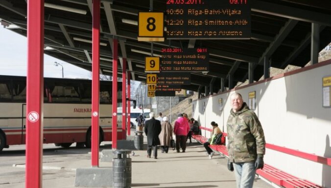 Cтроительство Rail Baltica на Рижском автовокзале начнется со сноса навеса Cтроительство Rail Baltica на Рижском автовокзале начнется со сноса навеса