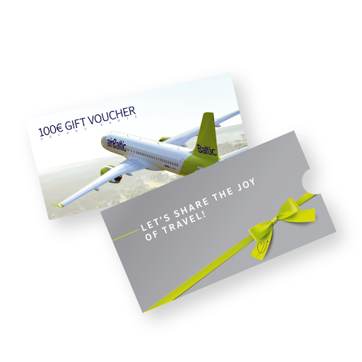 airBaltic продлевает подарочные карты, выданные за отмененные рейсы