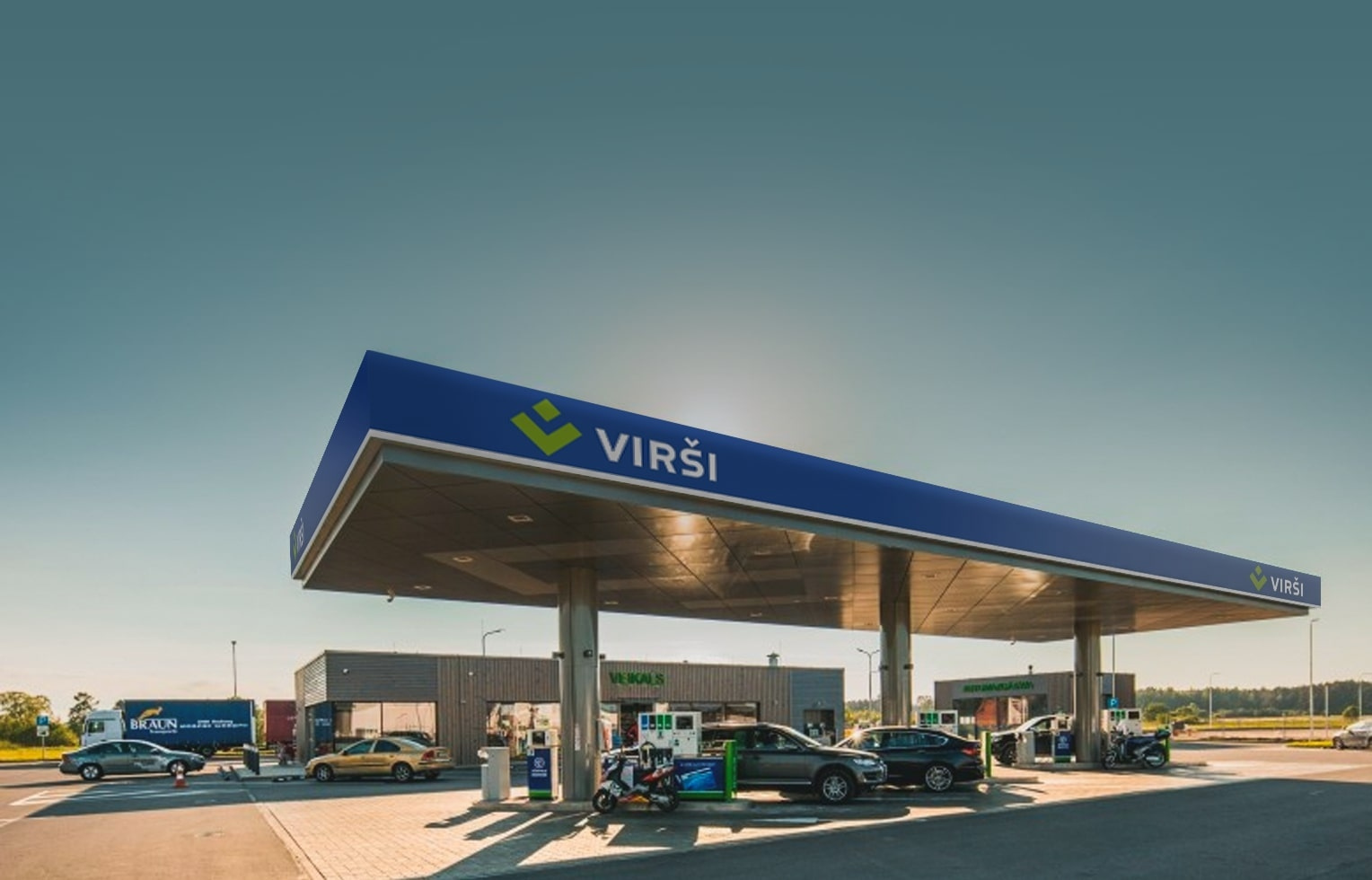 АЗС Virši идет на биржу за деньгами