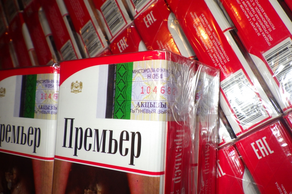 В товарном составе обнаружили 420 000 нелегальных сигарет