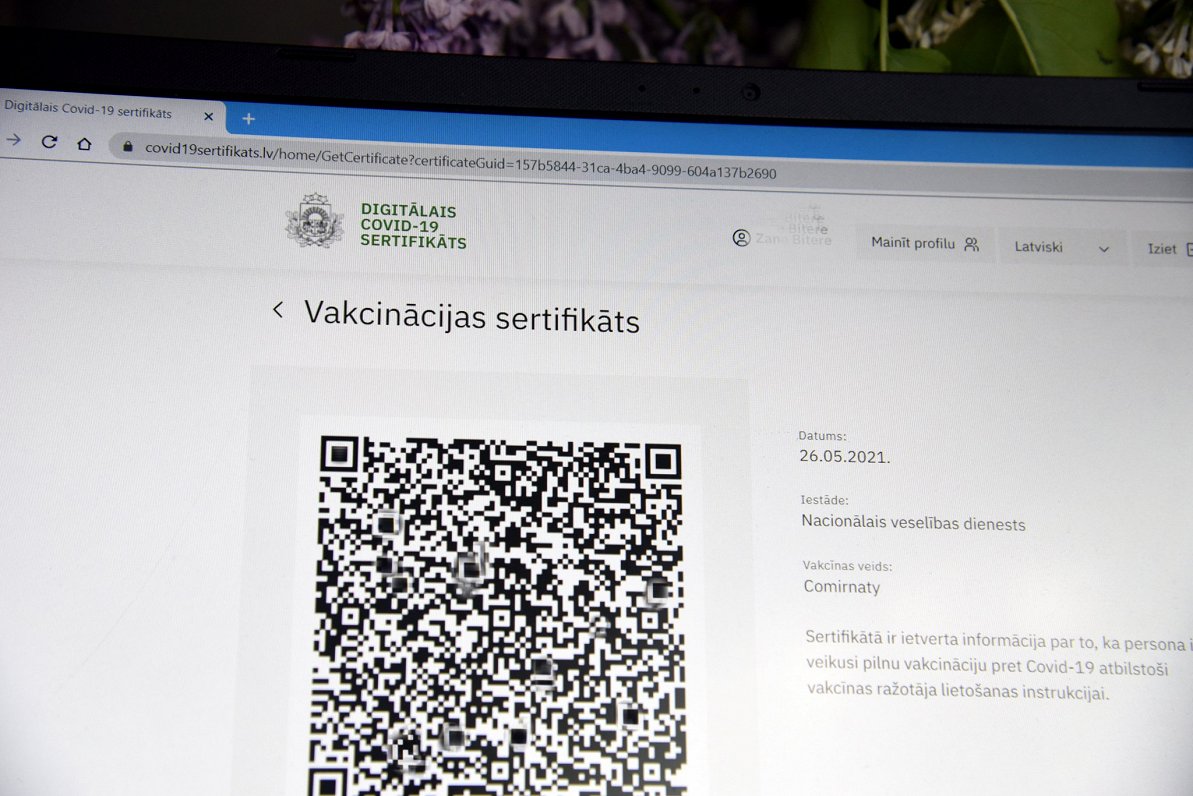 Сейм снова отклонил предложение о прекращении использования ковид-сертификатов