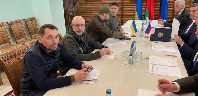 Начался второй раунд переговоров Украина-Россия