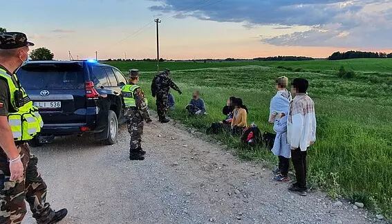 Новый рекорд нелегальных мигрантов в Литве - 287 человек за сутки