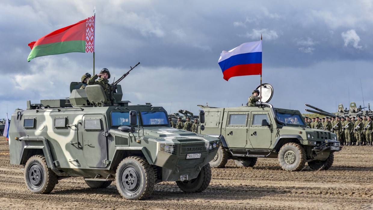 Россия начала маневры с Беларусью "Союзная решимость - 2022"