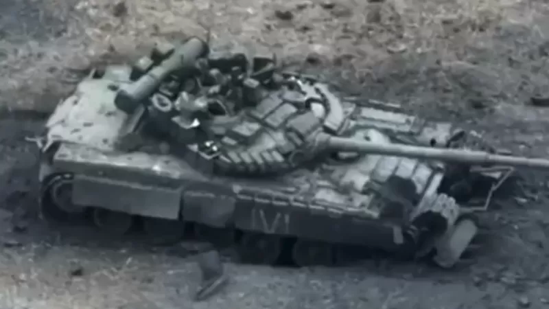 Кадры разгромленной российской колонны - что произошло под Угледаром?