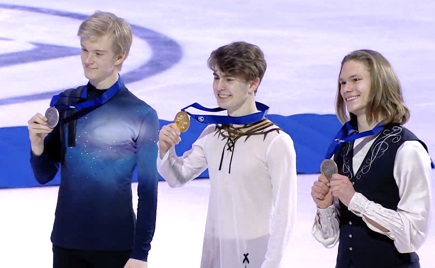 Даугавпилсский фигурист  Денис Васильев занял третье место на чемпионате Европы