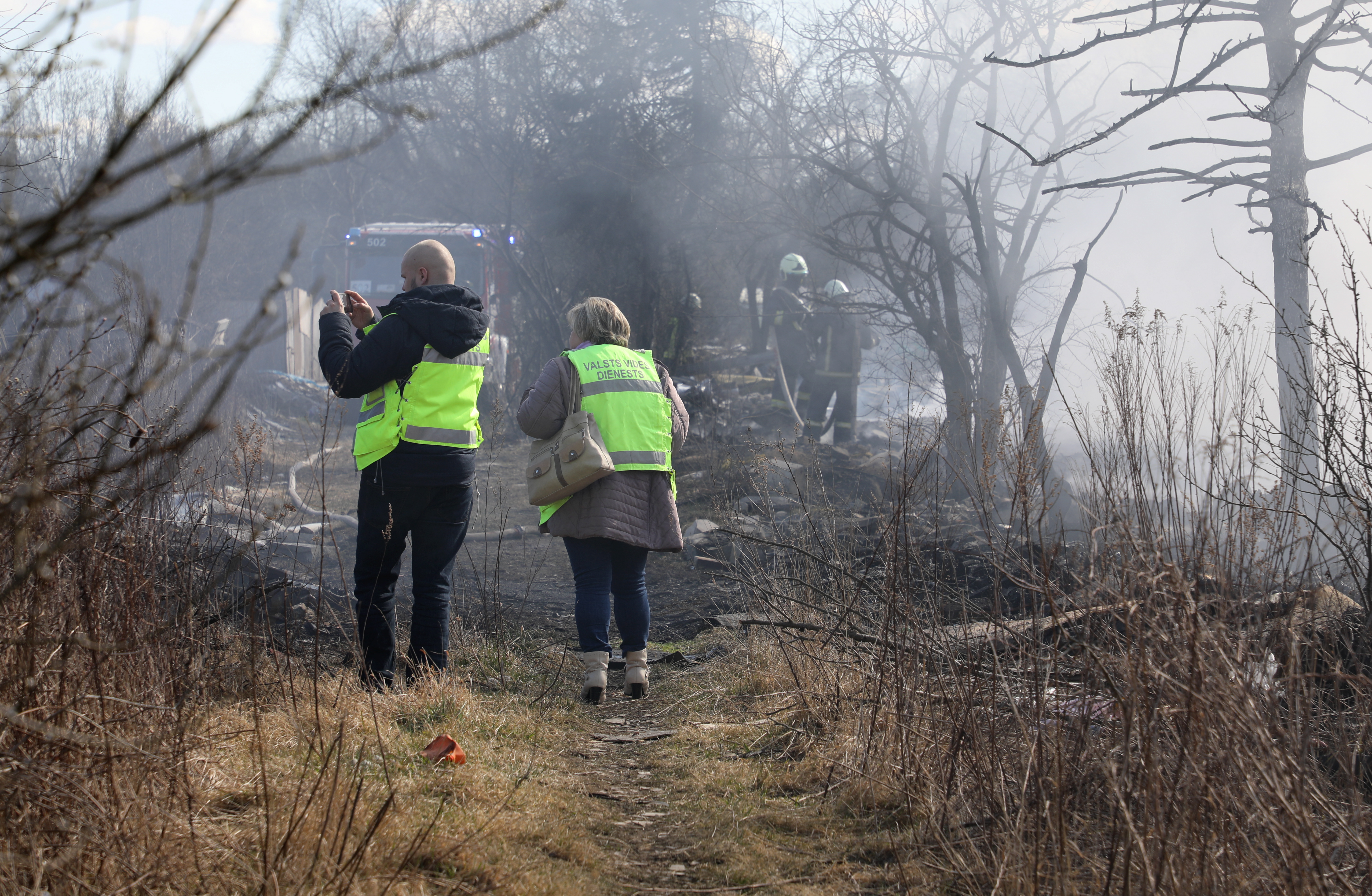 Aizputes novadā kūts ugunsgrēkā gājuši bojā seši liellopi un desmit mājputni