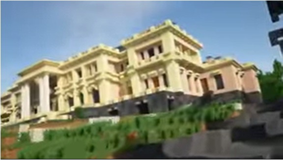 В Minecraft построили копию "дворца Путина"