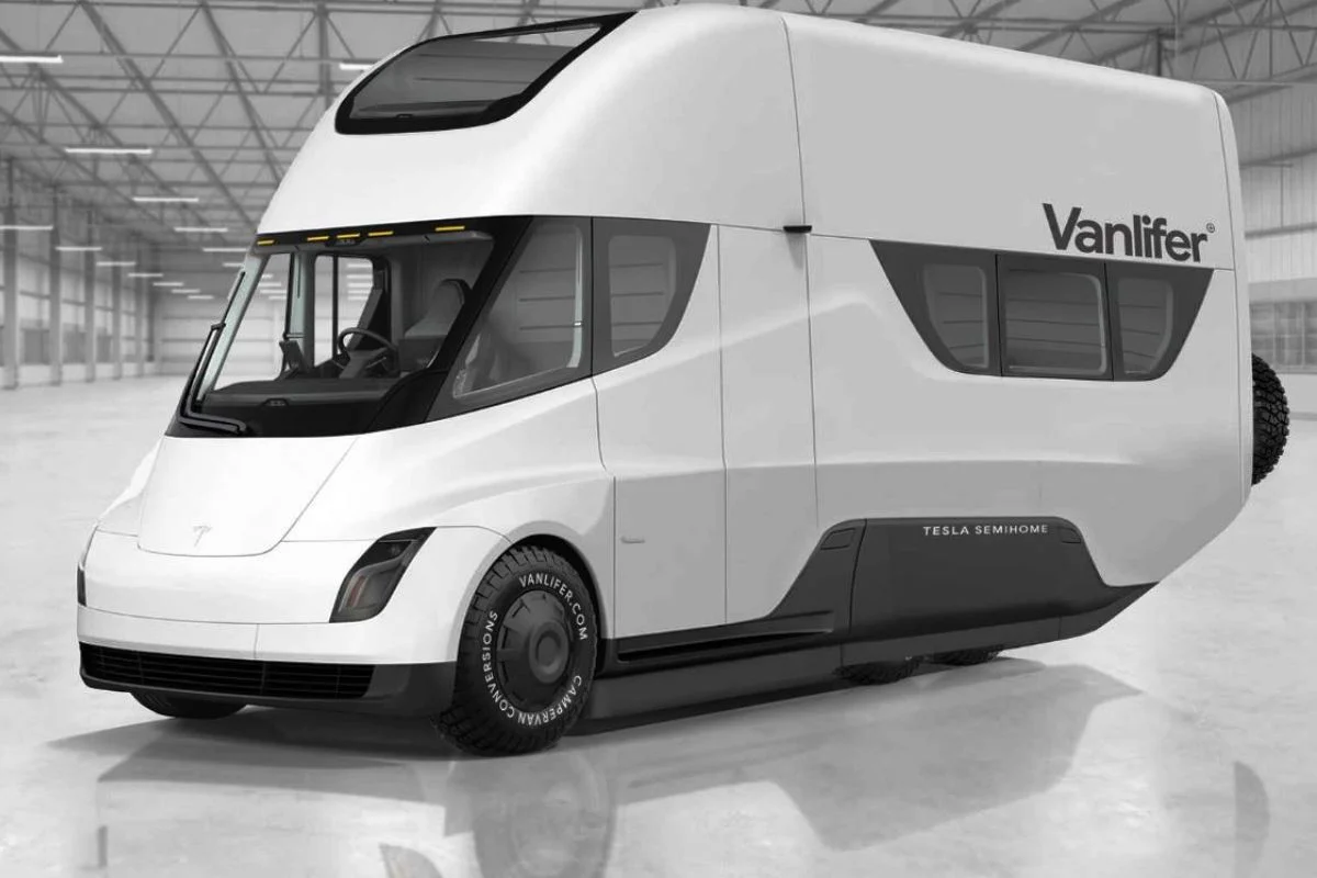 Tesla задумала выпустить необычный дом на колесах