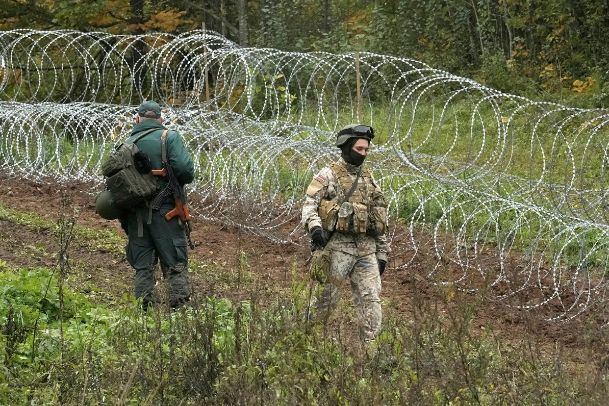 На границу с Беларусью направлена группа пограничников из Литвы