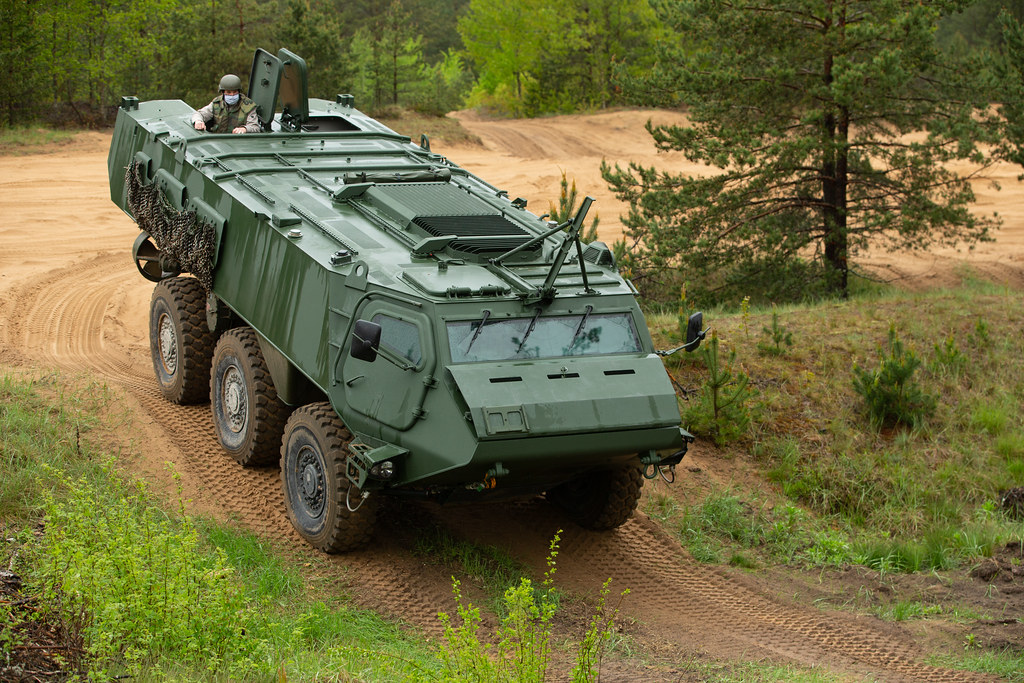 В Латвии не поставить на учет бронемашины "Patria 6x6"