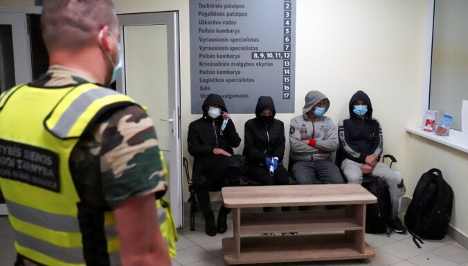 За сутки на границе Литвы с Беларусью задержано 110 нелегальных мигрантов