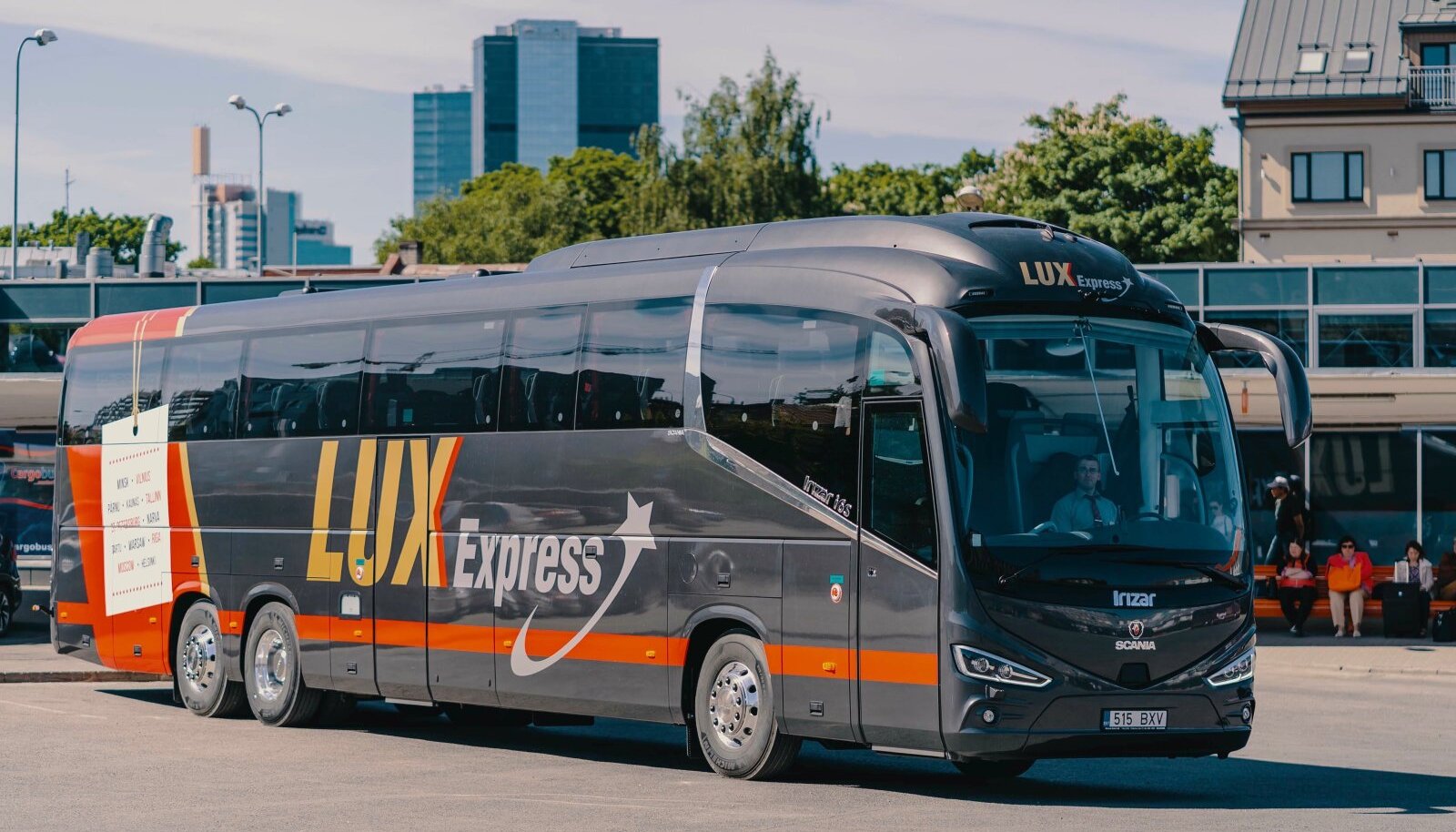 "Lux Express" начинает перевозки на внутреннем рынке Латвии