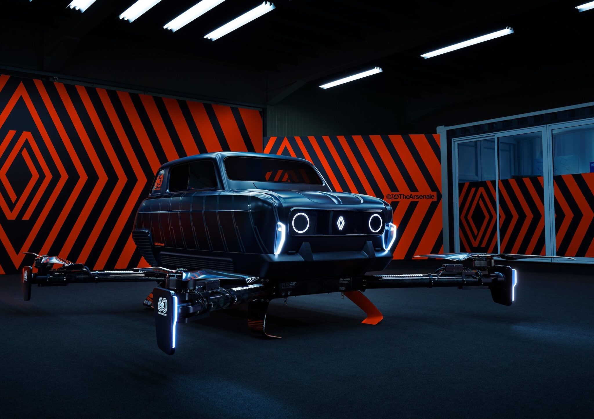 Renault создала «парящий» автомобиль