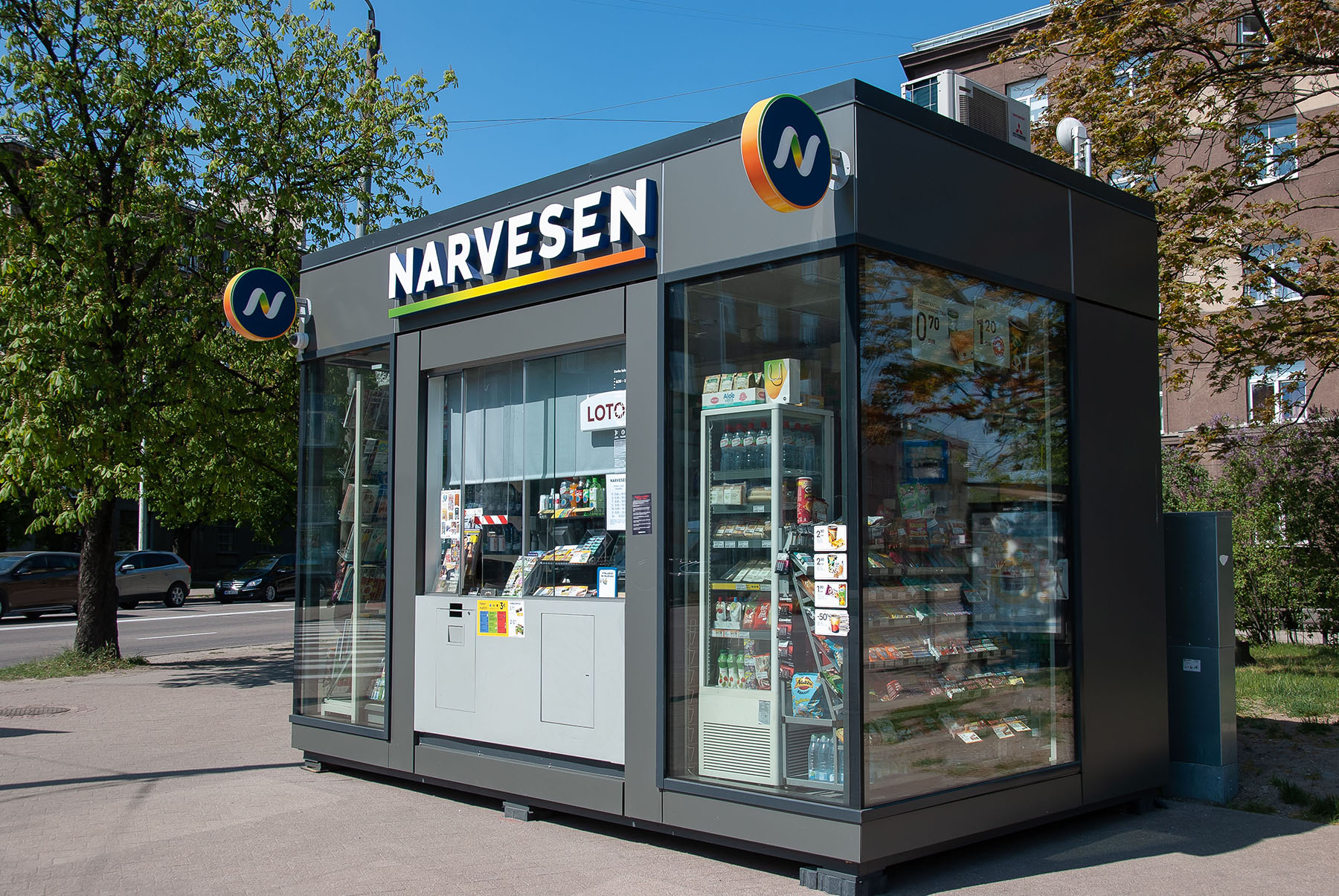 C 1 апреля часть киосков "Narvesen" прекращает торговлю э-билетами