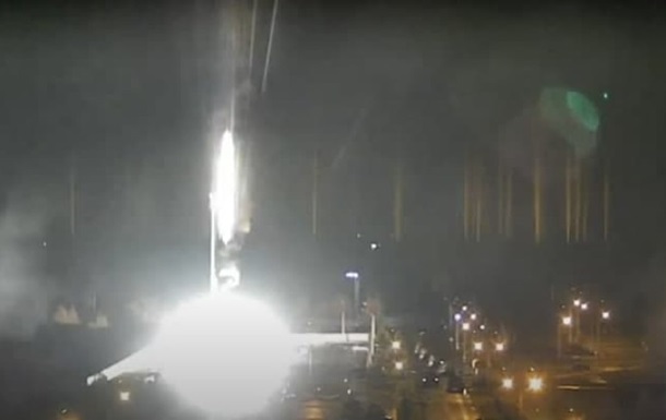 Пожар на крупнейшей в Европе Запорожской АЭС