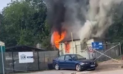 В Пардаугаве пожар за считанные минуты уничтожил жилье и место работы