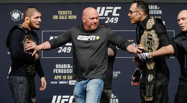 Фергюсон очень ждёт возращения Орла в UFC, что бы показать "кто настоящий чемпион"