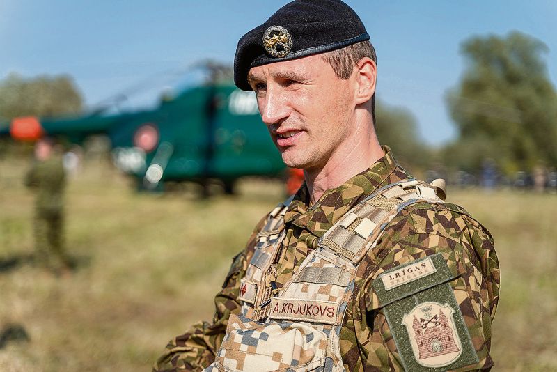 Новым командиром Земессардзе станет полковник Крюков