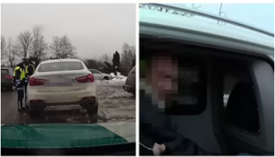 Вез ребенка из школы пьяным