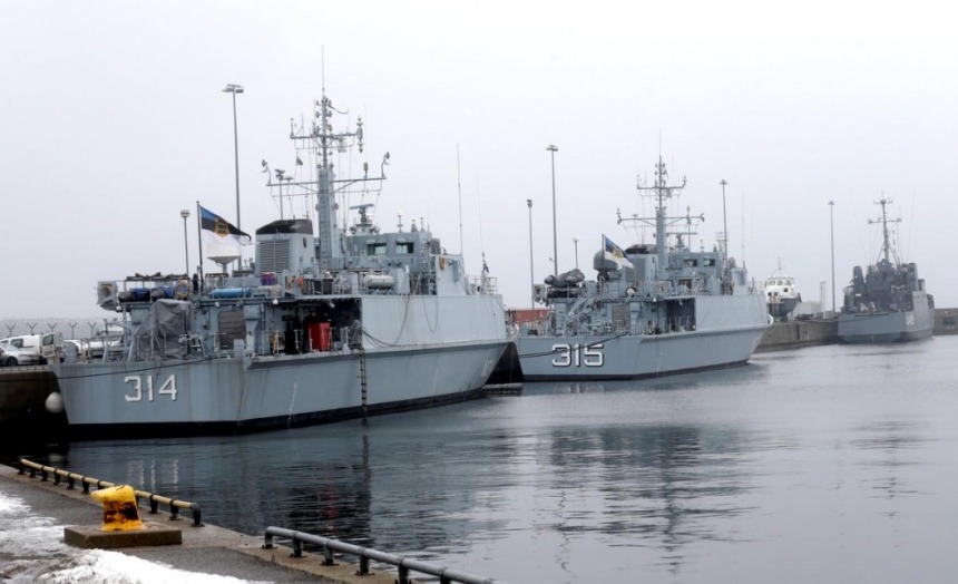 Военно-морские силы Эстонии будут охранять кабель "Estlink 1"